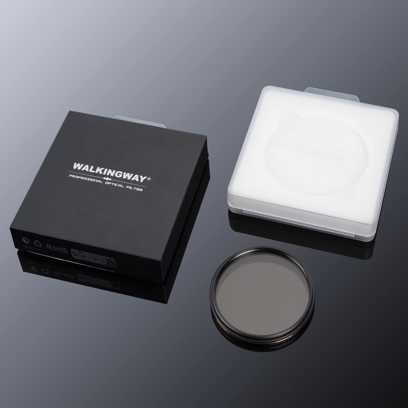 Walking Way 49MM Gold Streak Filter Variable Rotating Circular Anamorphic-Style