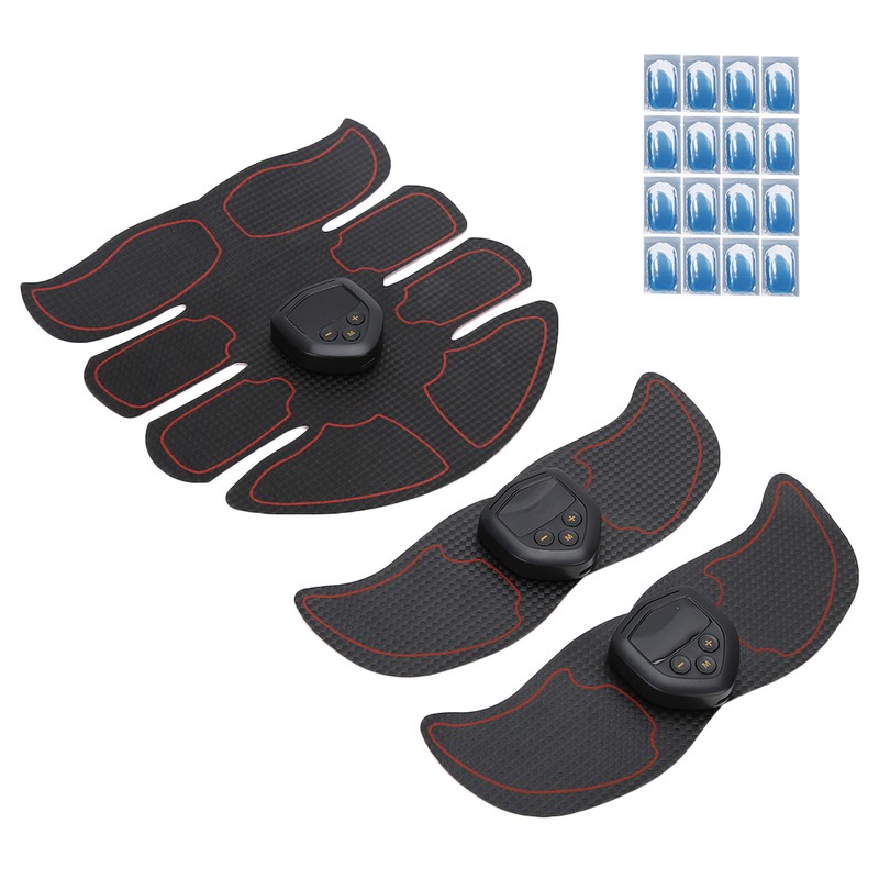 EMS Abdominal Muscle Trainer Portable Digital Charging Exercise Fitness Patch