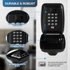 NBYT Portable Combination Lock keybox, 9-Digit Keyboard,for House Keys Key