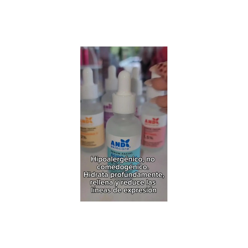 Serum Facial Anti Arrugas Acido Hialurónico And Hidrata 30ml