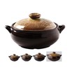 BALWOO Korean Pot [Buncheong] MUD GLAZE Earthenware Ttukbaegi, Natural Ceramic
