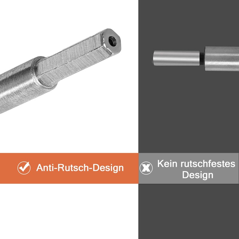 178 mm Extra Long Drill Bit Extension for Round or