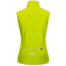 33,000ft Women's Lightweight Running Vest Outerwear with Pockets, Windproof Sleeveless Jacket for Golf Hiking Travel
