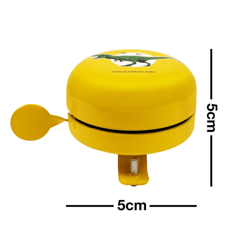 Karl DRAIS Children's Dino Bicycle Bell Bicycle Accessories Children Boys