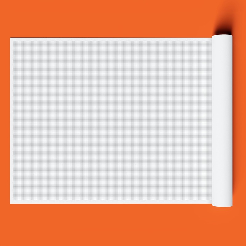 Geyer Instructional Products - 36" x 120" Large Graph Paper