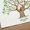Wedding Fingerprint Tree, Guest Sign Book, Large Wedding Fingerprint Thumbprint