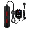 Buinto Aquarium Heater, 800W, 1200W Bold Double Quartz Tube Heater,