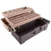 Caja Vanity Para Pesca De Plastico 14 Pul Beige/cafe Santul