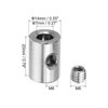 PATIKIL 4pcs 7mm Hole Wire Rope Clip Set 304 Stainless