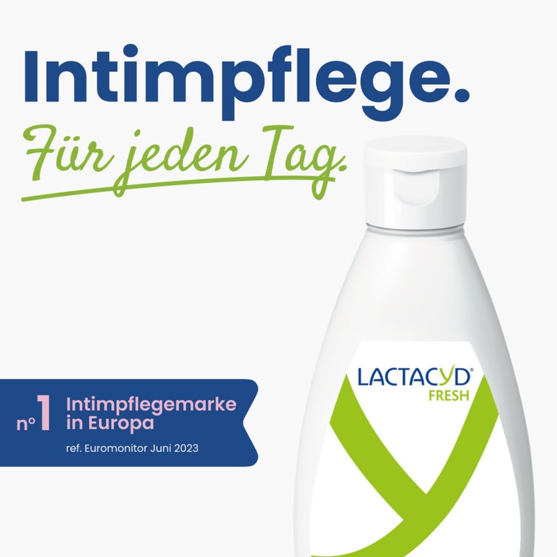 Lactacyd® Fresh Intimate Wash Gel - With Adapted pH and