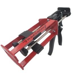 Traktronix Epoxy Dual Component Manual Applicator & 5 8193 mixing nozzles, Caulking Double Cartridge Caulk Gun Panel Bond Adhesive 200 ml Mix Ratio 1:1 and 2:1 08571 08115 08116