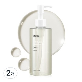 Starlike Black Pore Vita Peptide Cleansing Oil, 2 units, 200ml / 스타라이크 블랙 포어 비타 펩타이드 클렌징 오일, 2개, 200ml
