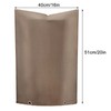 Backflow Preventer Insulation Cover Black 24 x 24in Backflow Preventer