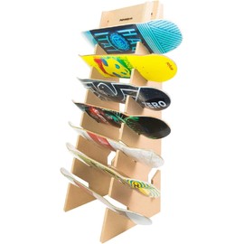 Skateboard Snowboard Longboard Floor Display Rack (The Pro)