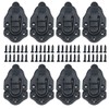 Geesatis 8 Pcs Metal Box Hasp Lock Toggle Latch Catch