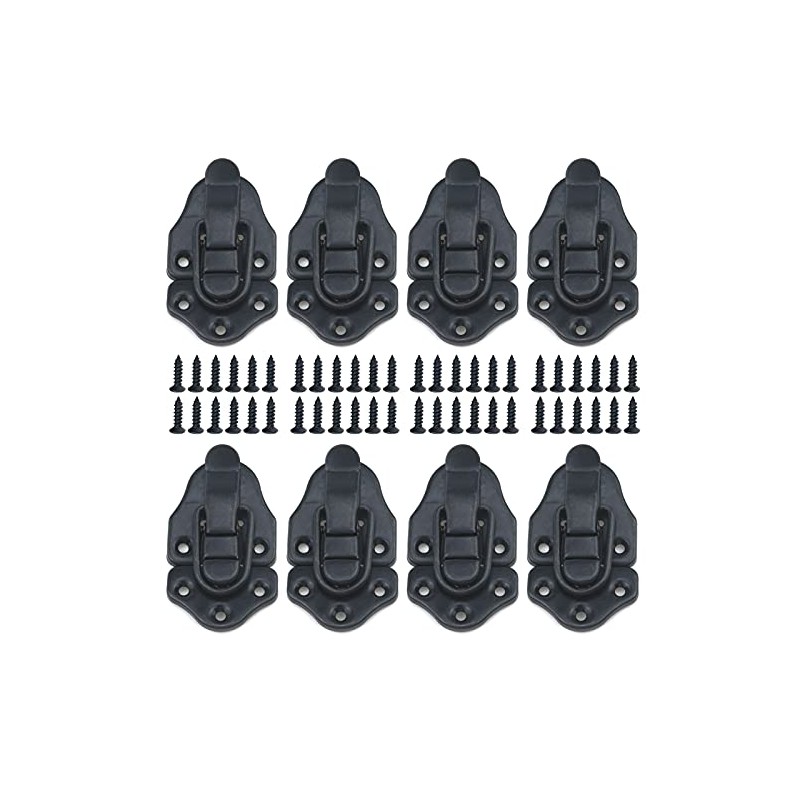 Geesatis 8 Pcs Metal Box Hasp Lock Toggle Latch Catch