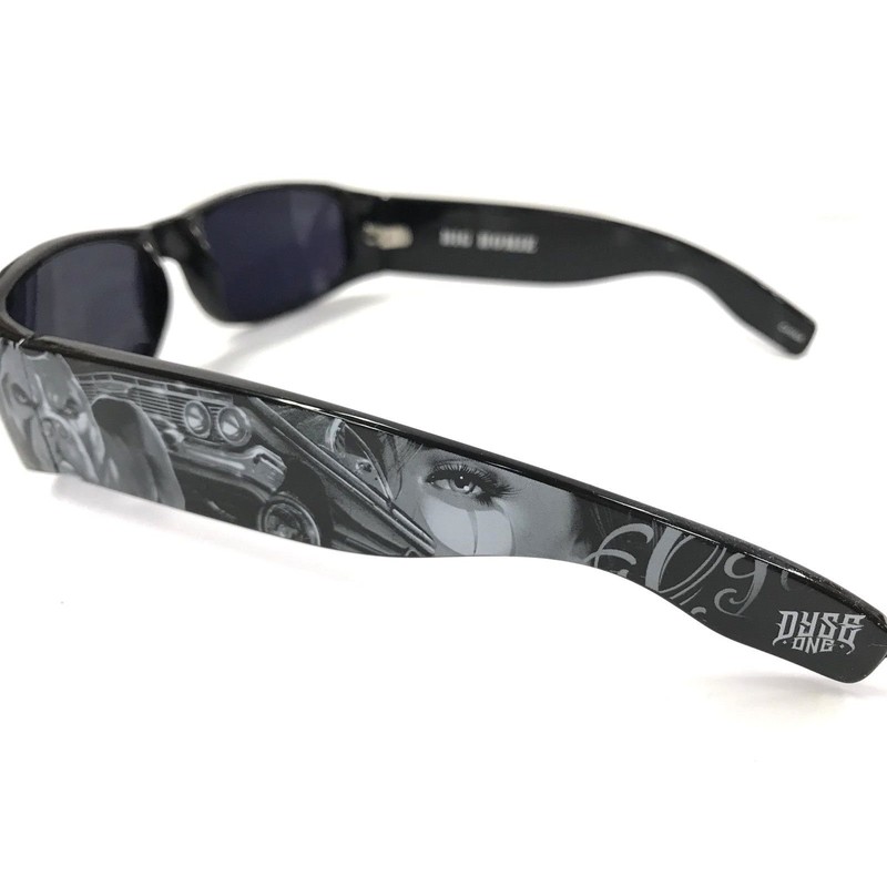 DYSE ONE Shades Pit Bull Impala Black Grey Sunglasses California