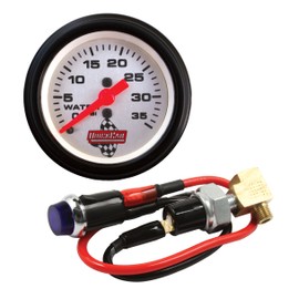 QuickCar Racing Products 61-716 Water Pressure Kit with Gauge
