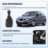 AUROLYNNE Gear Knob 5 Speed Black Compatible with Ibiza