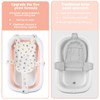 OUDQFCJ Adjustable Non-Slip Bath Seat Net, Baby Bath Bag Holder,
