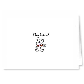 Stonehouse Collection Dog Thank You Note Cards - Blank Thank You Notes -USA Made - Boxed Set Cute Puppy Note Cards (Dog)