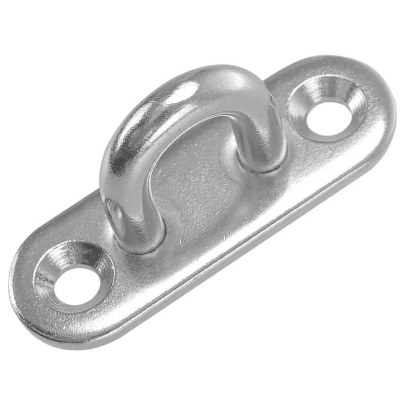 JOIKIT 20 PCS M5 Pad Eye Plate, Stainless Steel Staple