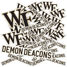 Desert Cactus Wake Forest University Stickers Demon Deacons Go Deacs Vinyl Decals Laptop Water Bottle Car Scrapbook T1 (Type 1-1)