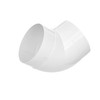 DOSPEL 007-0217 D/KO Round Angle Plastic White