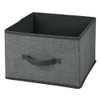 MDESIGN Set of 2 Fabric Storage Boxes, for Organizing the