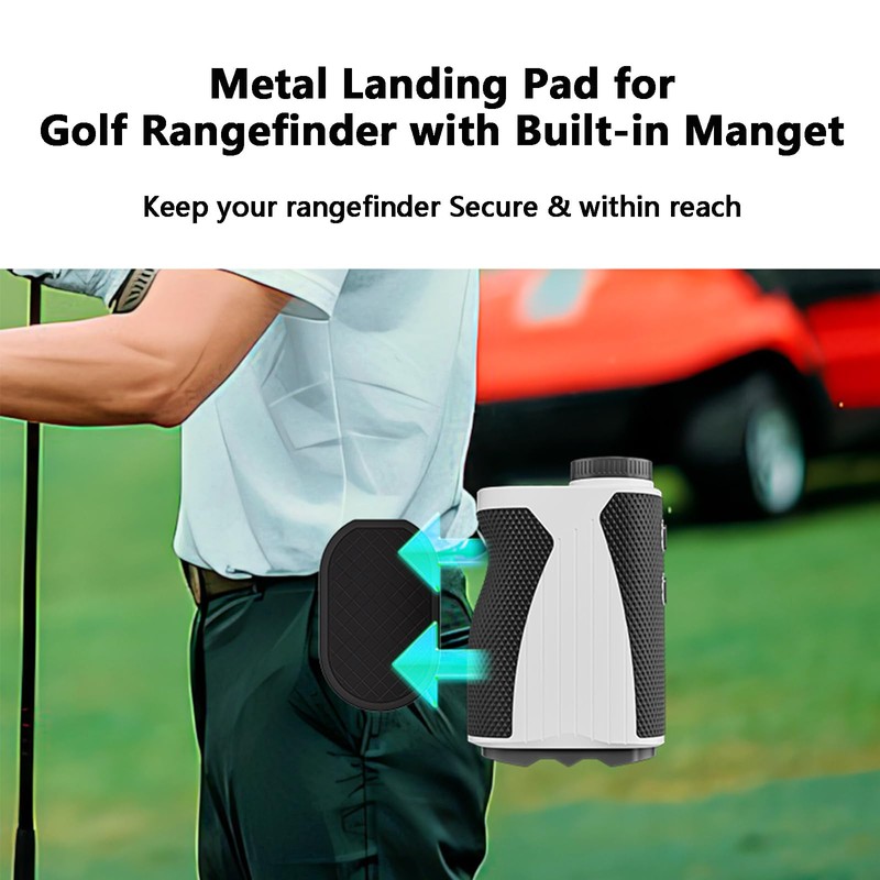 Ecomlively Metal Landing Pad, Industrial-Grade Rigid Clip for Magnetic Golf