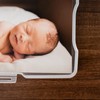 IRIS USA 4" x 6" Photo Storage Box Craft Keeper,