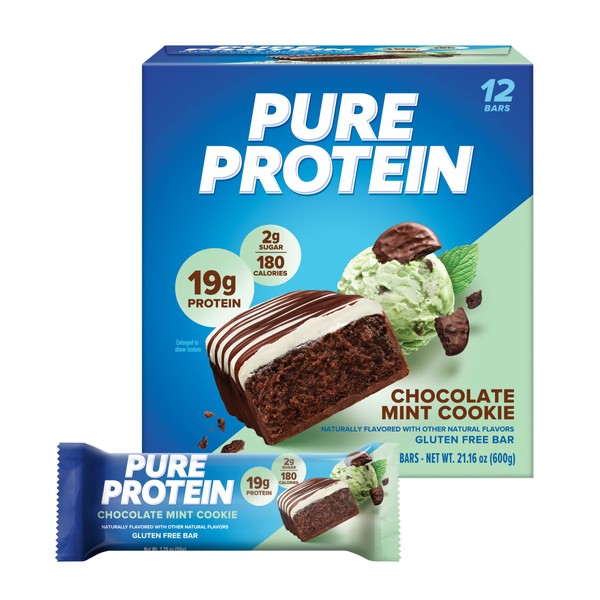 Pure Protein Bars, High Protein, Nutritious Snacks to Support Energy,