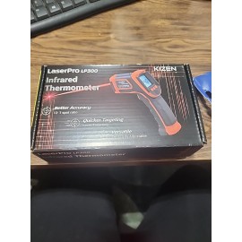KIZEN Infrared Thermometer LaserPro LP300 Handheld Temperature Gun Orange