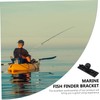 Operitacx 1pc Fish Finder Bracket Fishing Accessories Depth Rod Holders
