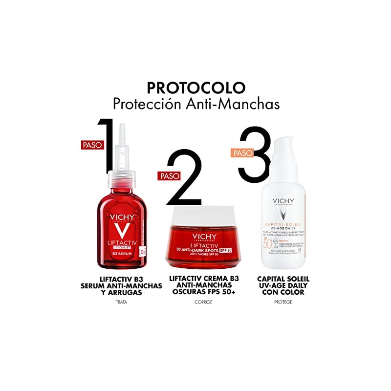 VICHY LIFTACTIV CREMA B3 50ml ANTIMANCHAS OSCURAS SPF50