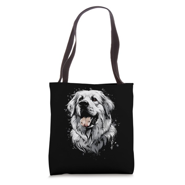 Great Pyrenees Dog Tote Bag