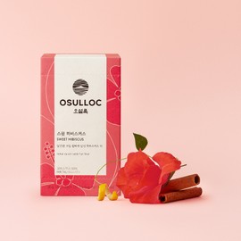 O'sulloc [오설록]스윗 히비스커스 20입 (원산지:상세설명참조) [Osulloc] Sweet Hibiscus 20 Bags (Origin: Refer to Detailed Description)