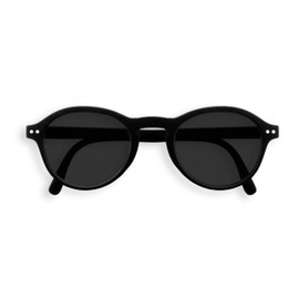 IZIPIZI Sunglasses #F Model Boston Folding Sunglasses (Black/Gray)