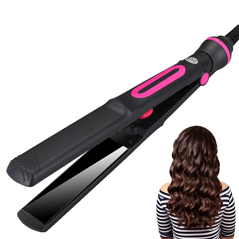 Hair Curling Iron PTC Heating Chip ABS Quick Heating Black