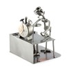 Steelman24 I Nuts and bolts sculpture Clockmaker I Handmade ornaments
