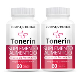 Tonerin Frascos 120 Cápsulas Más Porciones