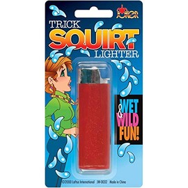 Water Squirting Lighter Prank Toy