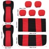 X AUTOHAUX Universal Fit Full Set Car Seat Cover Kit