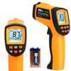 Digital Infrared Thermometer Highest Lowest Temperature Alarm Measurement from -50°C