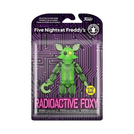 Funko Action Figure: Five Nights at Freddy's (FNAF) - Radioactive Foxy - Leuchtet Im Dunkeln - Sammlerstück - Geschenkidee - Offizielle Handelswaren - Für Jungen, Mädchen, Kinder & Erwachsene