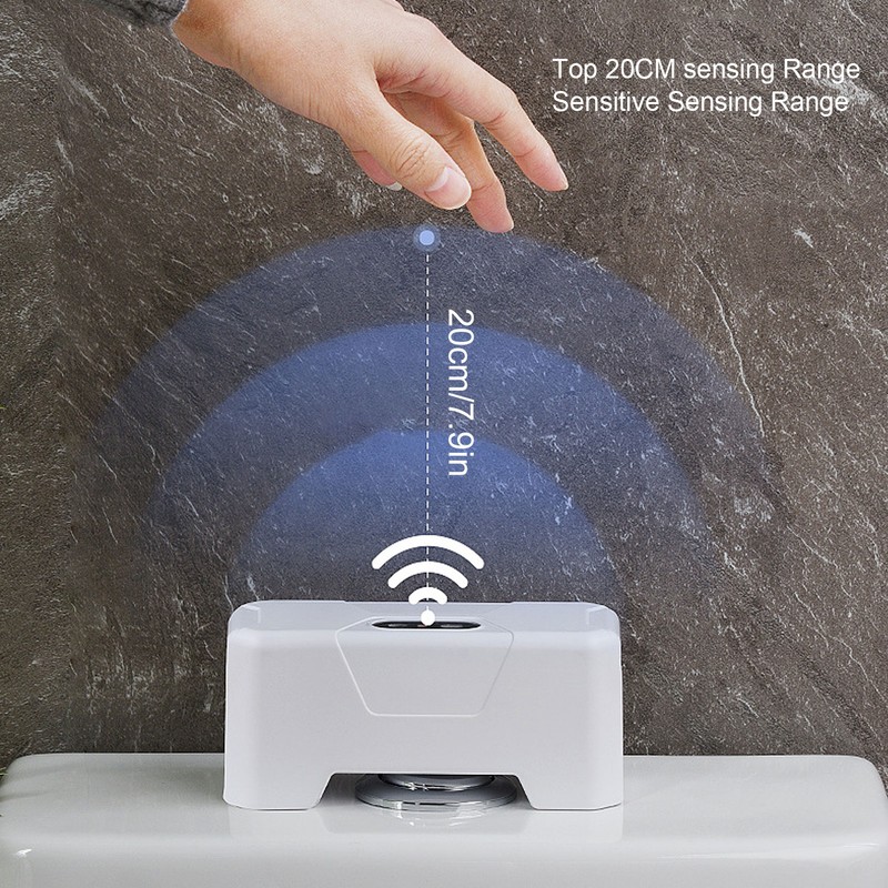 Automatic Toilet Flusher Home Intelligent Electric Toilet Press Button Infrared
