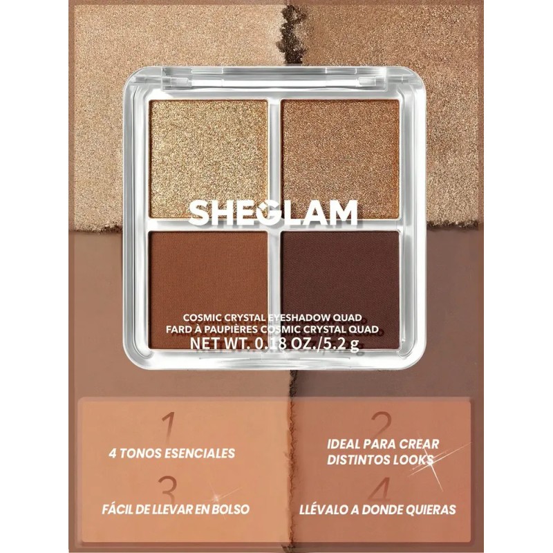 Sheglam Cosmic Crystal Cuarteto De Sombras Higher Self