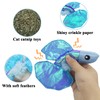 Andiker Cat Catnip Toys,Crinkle Catnip Fish with Rustling Shiny Crinkle