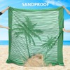 HIHOHO Beach Blanket, Sandproof Beach Mat, Waterproof Quick Drying Lightweight