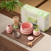 MatchAiA 8 Pcs Matcha Set - Ceramic Bowl, Bamboo Whisk